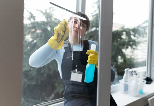 Nettoyage de vitres intérieures et extérieures à la Chapelle-Neuve
